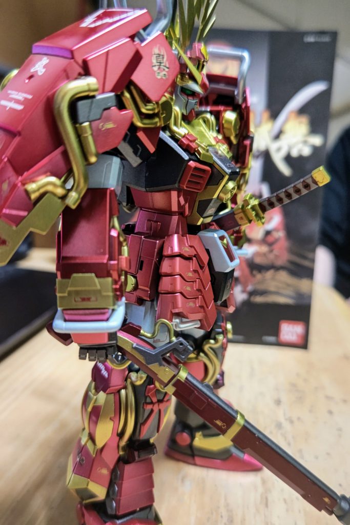 豊富な武装と優秀な色分けで、作ってて楽しいキットでした！