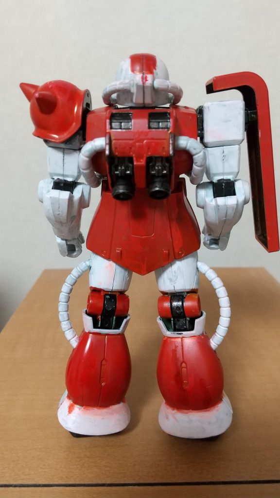 リアビュー。もっと塗装技術をアップさせたい。