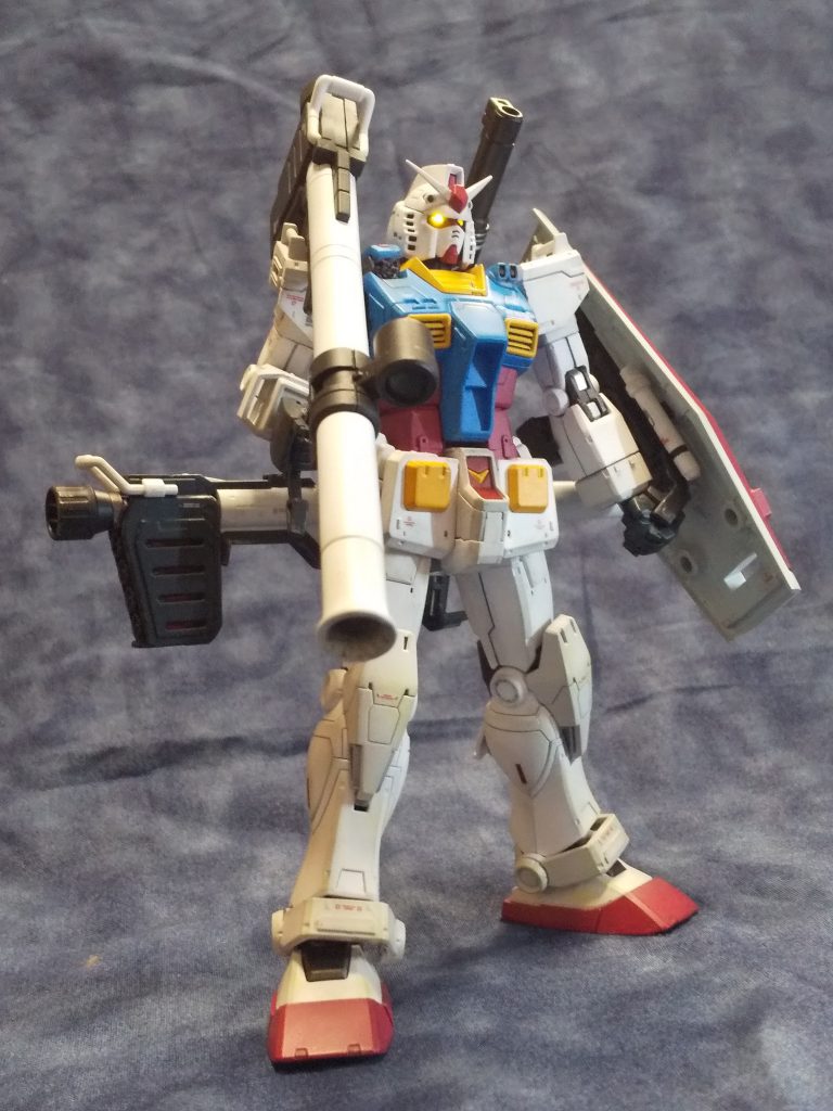 ミキシングのおかげでバズーカ2個。形状は違うけど、そういうのもアリ。