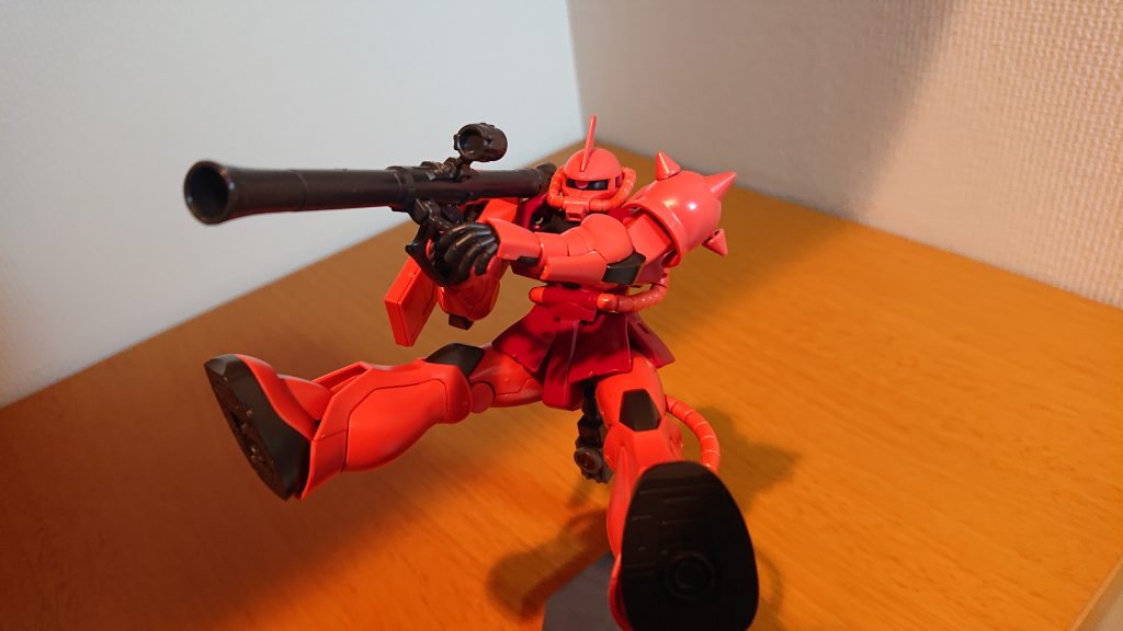 HG シャア専用ザクⅡ–2枚目/制作者：刺身オレンジ