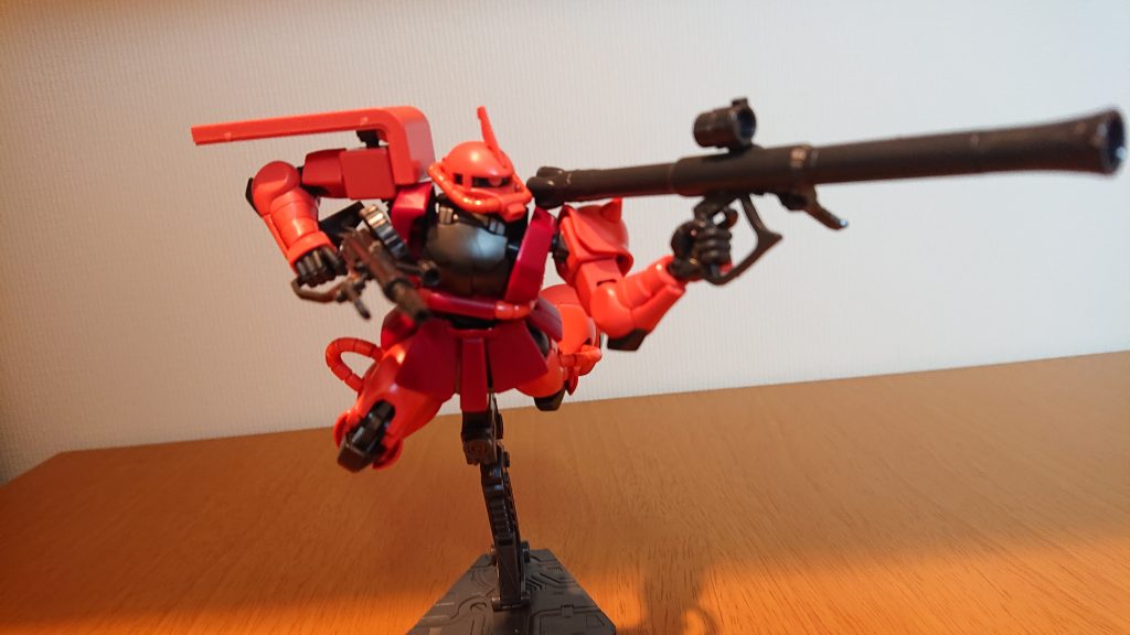 HG シャア専用ザクⅡ–2枚目/制作者：刺身オレンジ