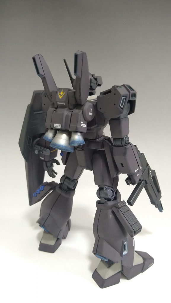 バーニアはウェザリングマスターで汚しています。