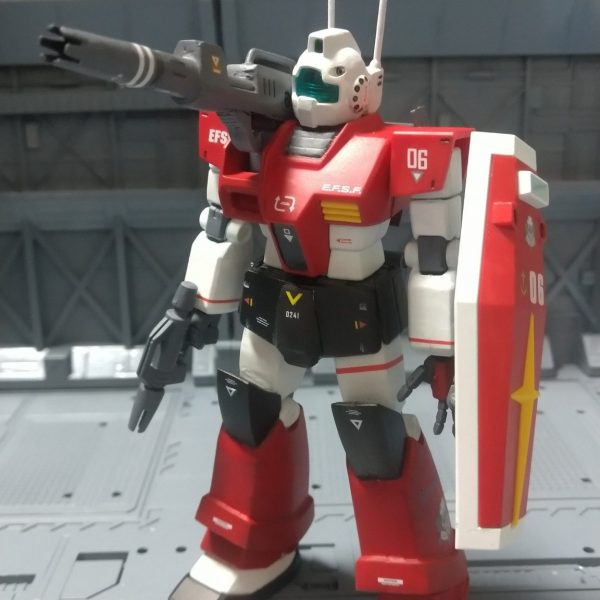 1/144 ジムキャノン   旧キットニコイチ