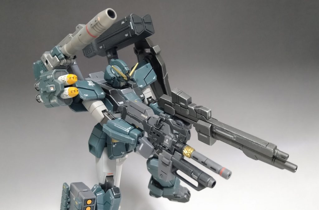 HGBF　ガンダムレオパルド・ダ・ヴィンチ（重武装仕様）–4枚目/制作者：shinchan