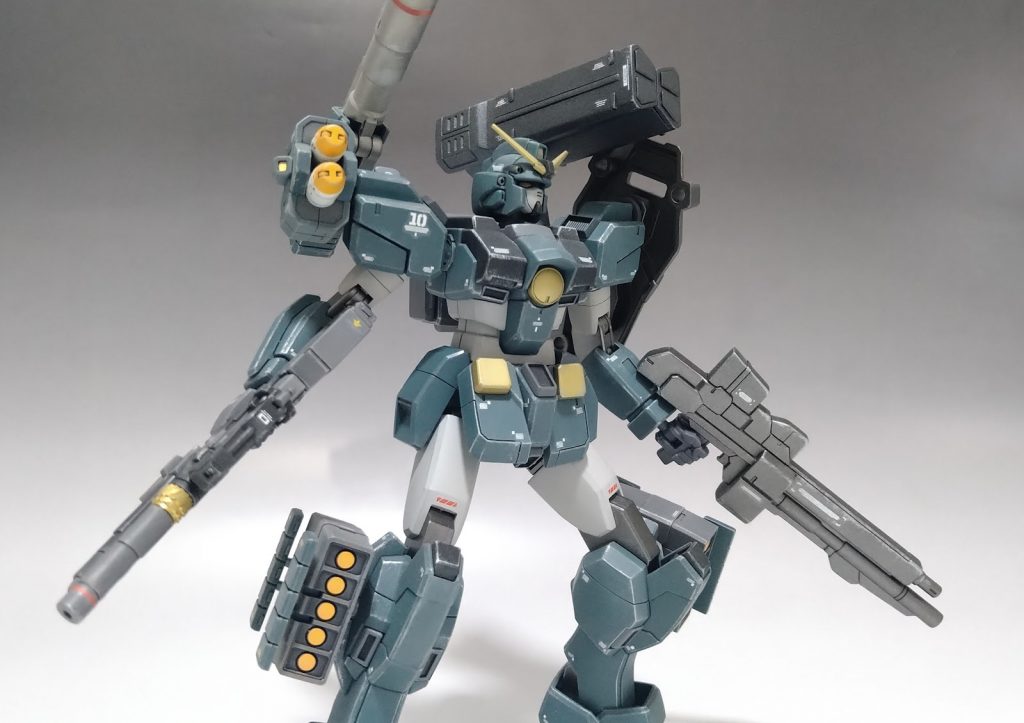 HGBF　ガンダムレオパルド・ダ・ヴィンチ（重武装仕様）–6枚目/制作者：shinchan