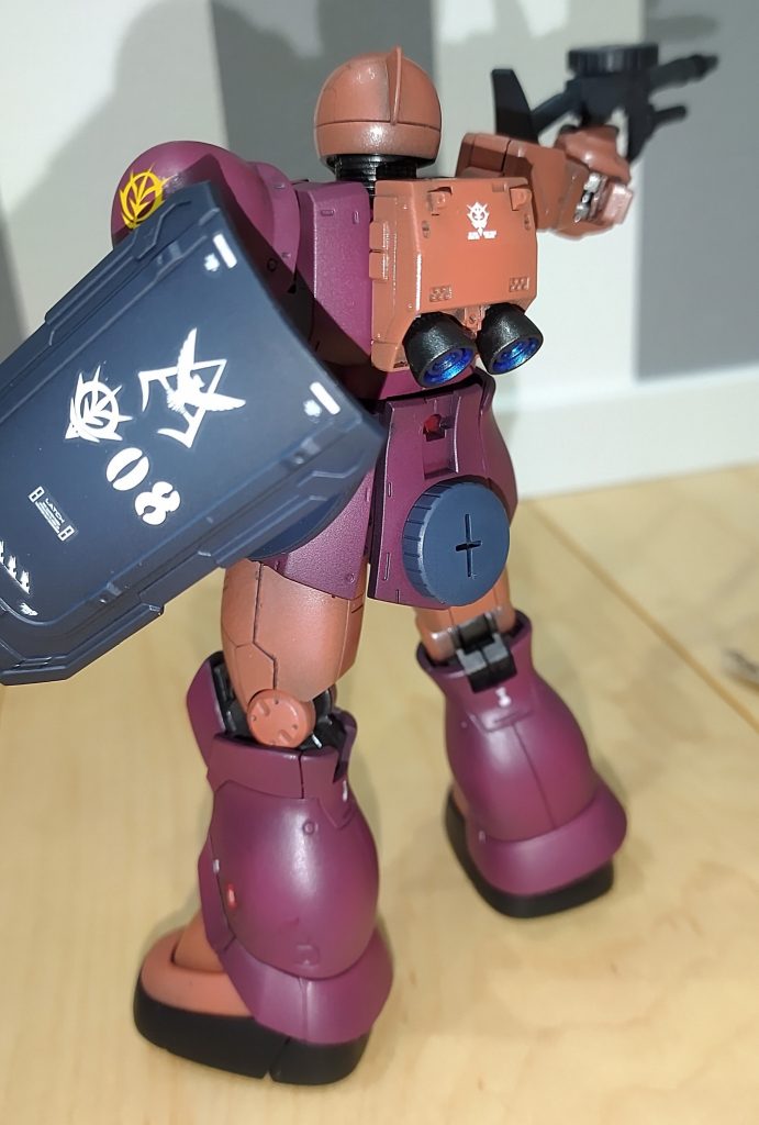 シャア専用ザクⅠ–4枚目/制作者：gorimotsu