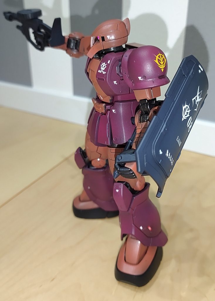 シャア専用ザクⅠ–2枚目/制作者：gorimotsu