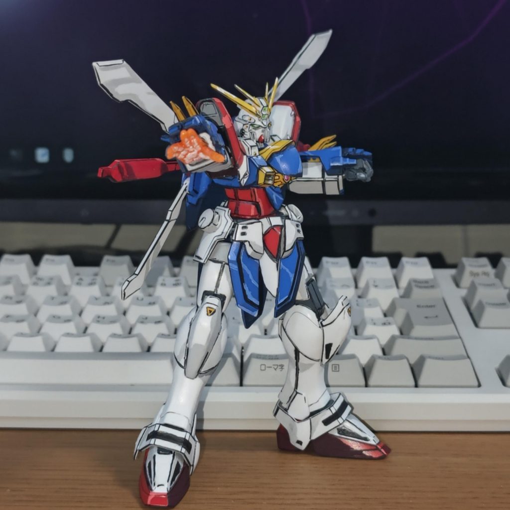 塗装し、水性つや消しトップコートを吹きました。