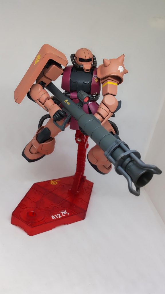 構えて。ラインマーキングなど鳥山とりを氏の作例を参考にしてます。