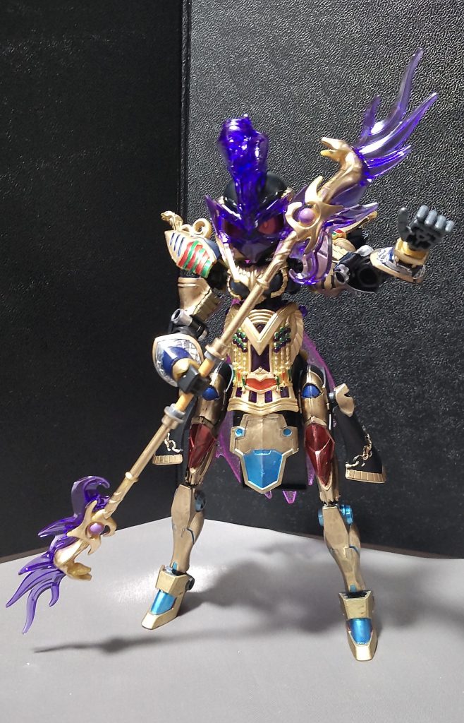 ○グレイセス・ハート・ツヴァイ本来は一本だけの杖だったが、この最終形態による影響を受けてこのような形状になったもの。妖術を使うときの触媒にするのは勿論、棍のように振り回したり、魔力を帯びたオーラで斬り刻んだりと万能な武器となった。※必殺技のインフェルノ・ディザスターの威力も当然倍になっている。