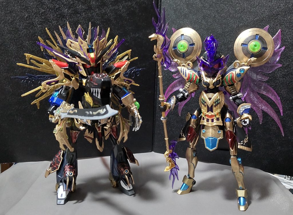 もしSDガンダムワールドヒーローズ本編で、窮奇やクレオパトラがこのような姿になるようなことがあったら、劉備達は確実に全滅でしょうね。