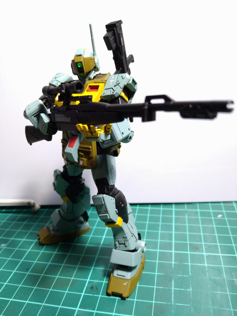 今回はあまり元々のシルエットをこわしたくなく、最小限のディティールアップとプラバン工作でおさえることを意識してます!