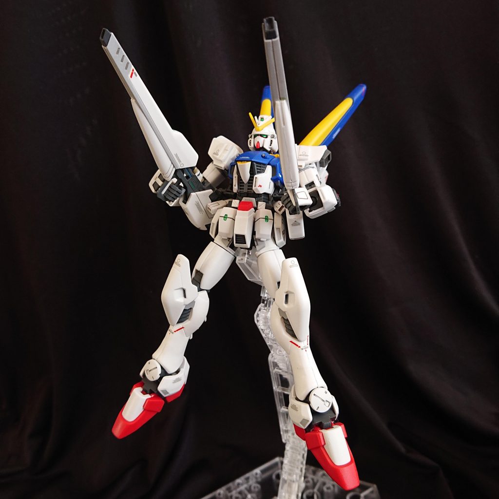 ヴェスバーもまんま。青は胴体のみにしたかったのでグレー。