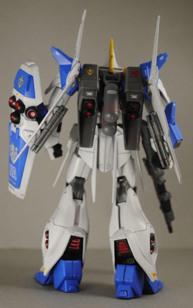 後脚のスラスター?もプラバン加工。