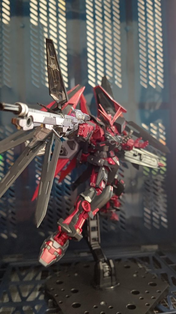 ビーム・ライフルは先端を30MMのものに変更しました。