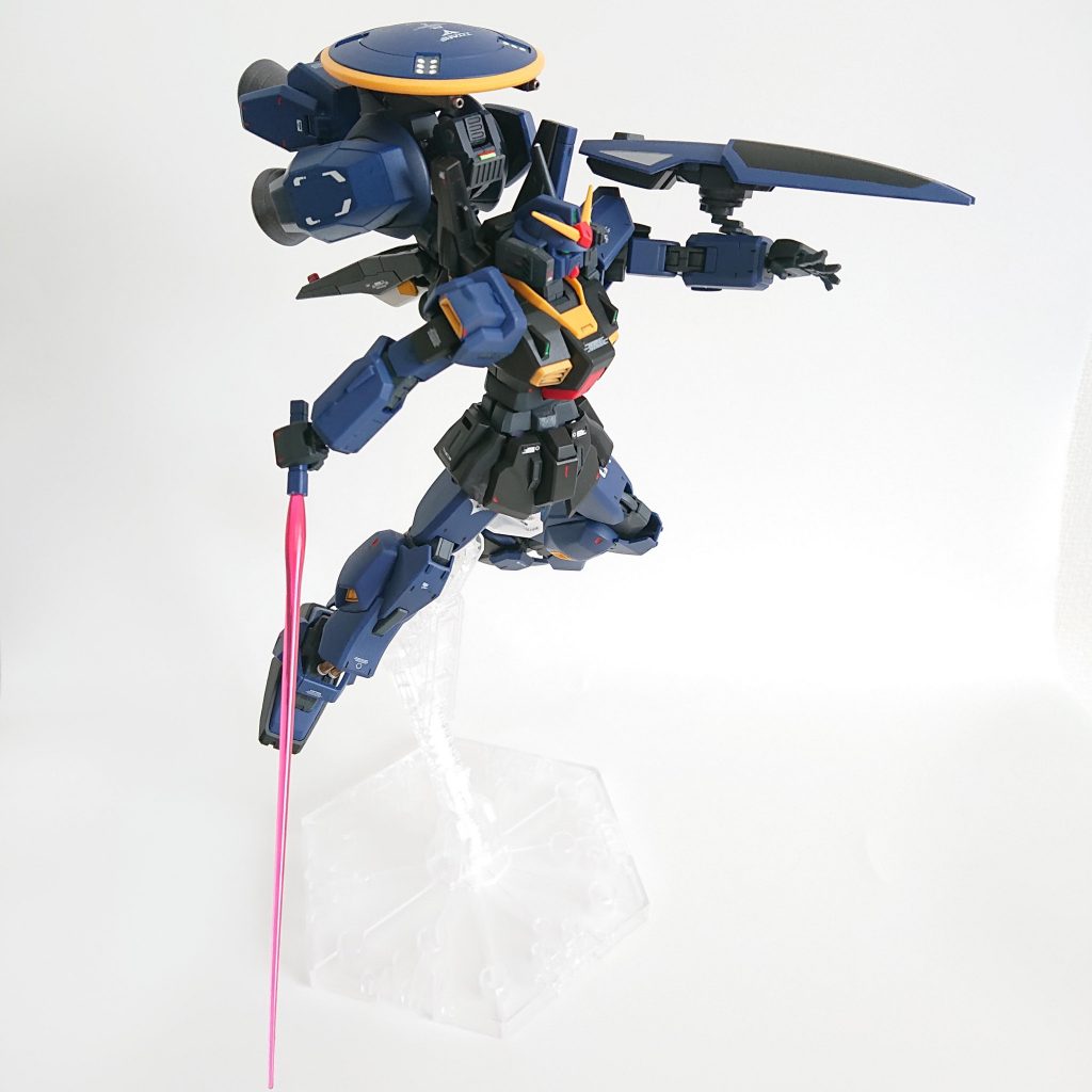 この結果をフィードバックし、TR-1ヘイズルが開発されることとなり、大型推力は姿勢制御や燃料の観点から脚部へと変更され、前部にもカウンタースラスターを用いたデザインとなる。のちにTR計画関係者は、この4号機をTR-0 Time Recorderと呼称した。