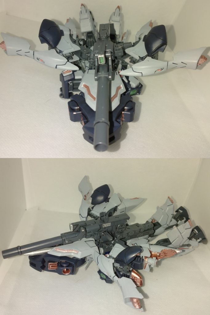 おまけ1。なんかいじってらそれっぽく見えなくもない感じにまとまってくれたフェイクバード形態。