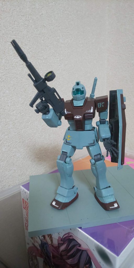 シャア専用ズゴッグは速くて狙いがつかなかったよ。