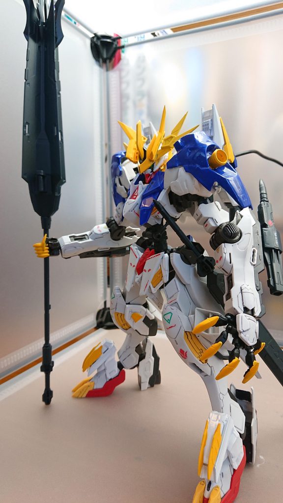 新大型メイスルプスレクスの使用したメイスを強化した武器で以前使用した大型メイスよりも扱いやすくなっている