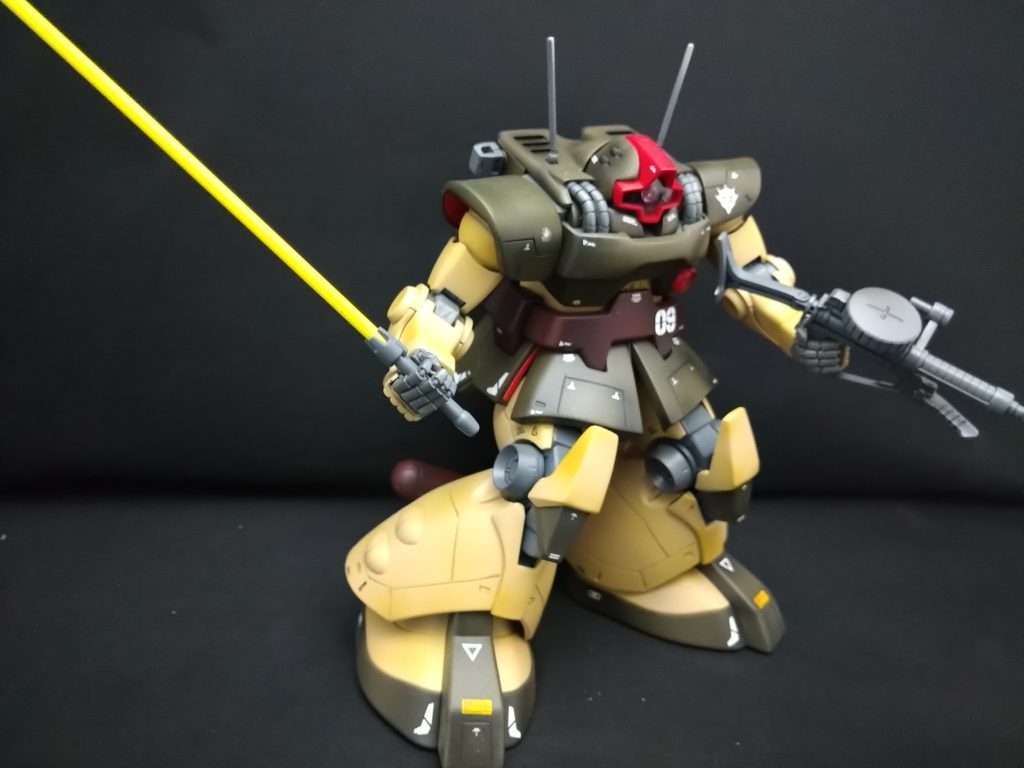 ガンキャノンディテクターにとどめを刺すシーン