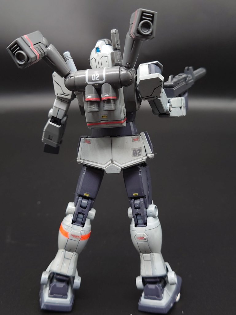 バックパックも特徴的です