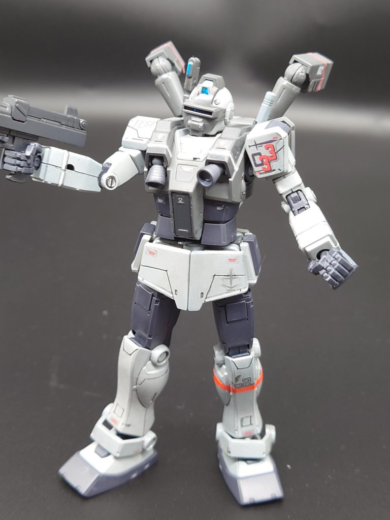 白いラインをオレンジに、アクセントきいて　ちょっとかっこいい感じに、なりましたね！