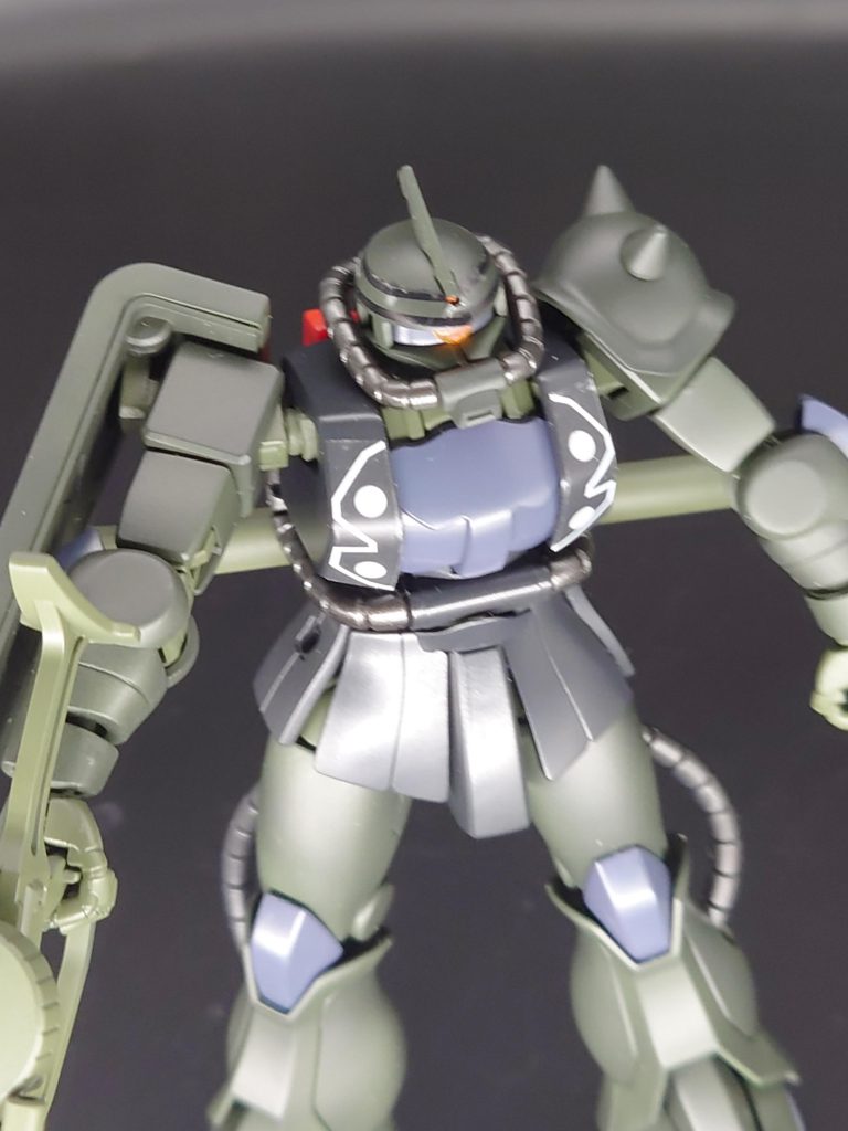 HG MS-06S ZAKU Ⅱ 江戸川コナン シャア専用ザクⅡカラー(赤井秀一カラー)  1/144 全塗装–8枚目/制作者:@kjyun_choroq