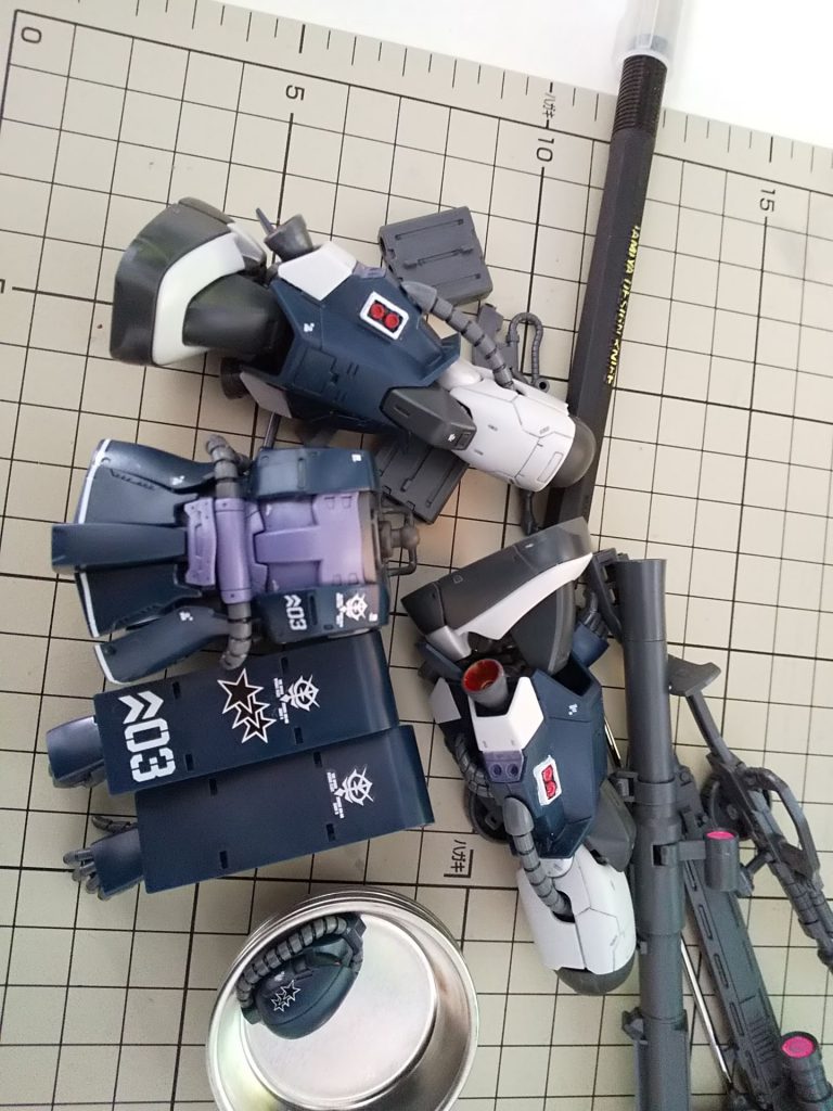 高機動型ザク (ガイア機)–5枚目/制作者：@toyo06r