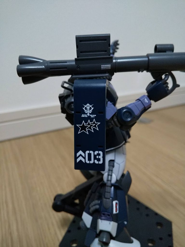 高機動型ザク (ガイア機)–2枚目/制作者：@toyo06r