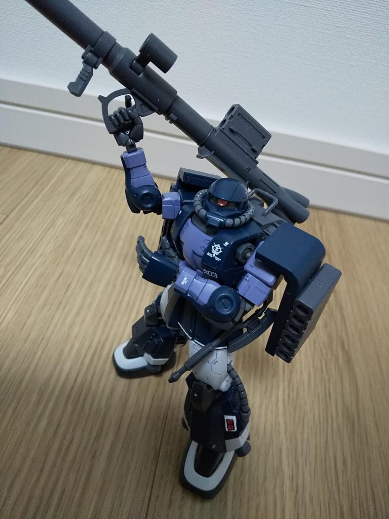 高機動型ザク (ガイア機)–3枚目/制作者：@toyo06r