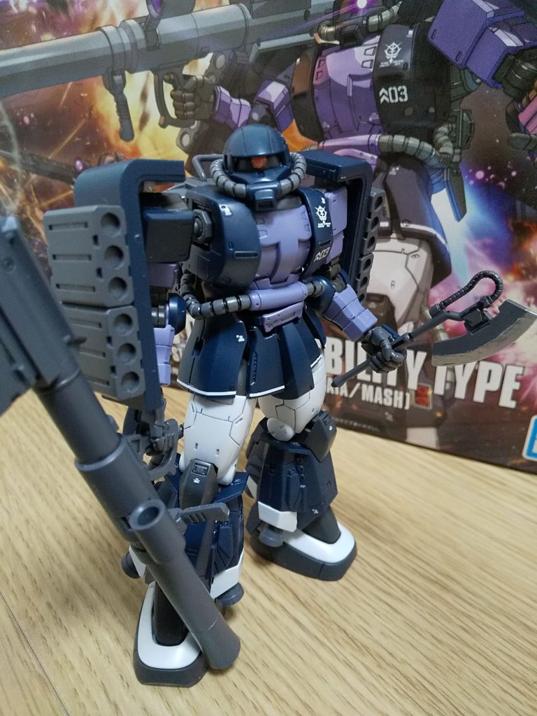 高機動型ザク (ガイア機)–2枚目/制作者：@toyo06r