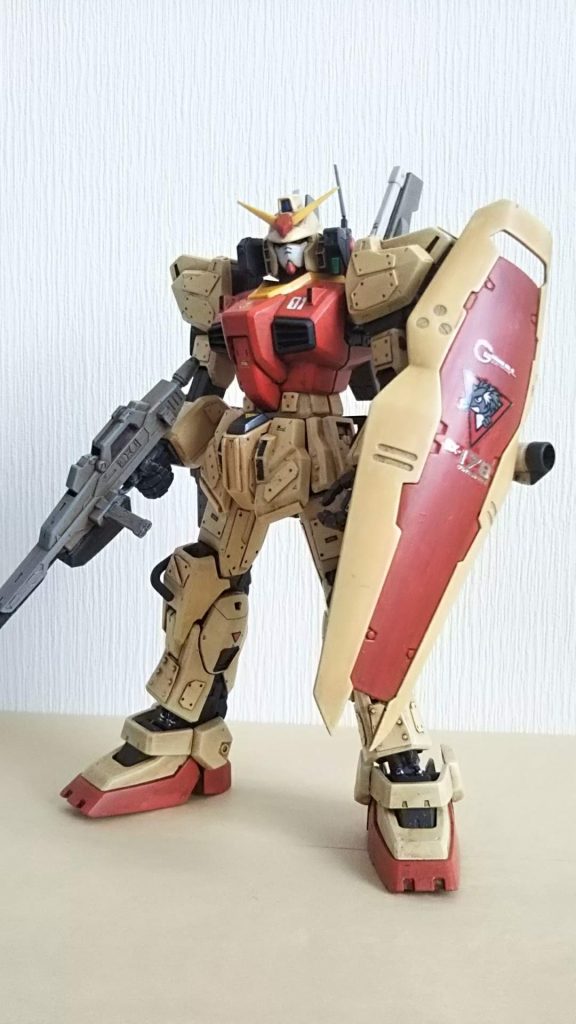 木製風ガンダムmk2–3枚目/制作者：ブルックコバヤン