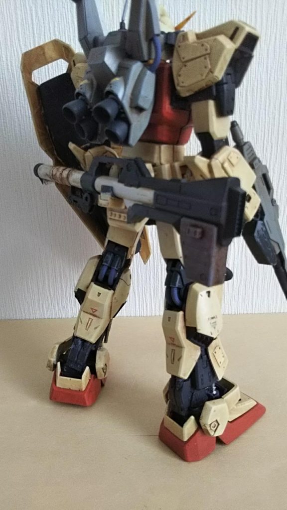 木製風ガンダムmk2–4枚目/制作者：ブルックコバヤン