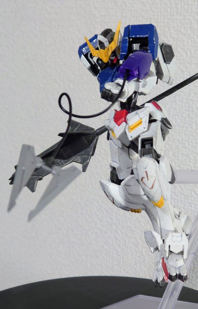 当時の自分にしてはウェザリングもやっててえらいと思う。肩も青く塗ってるし