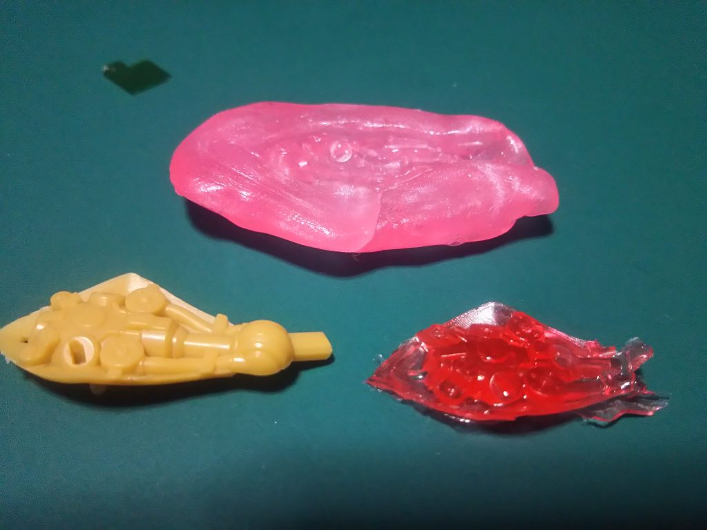 おゆまるとUVレジンで複製。