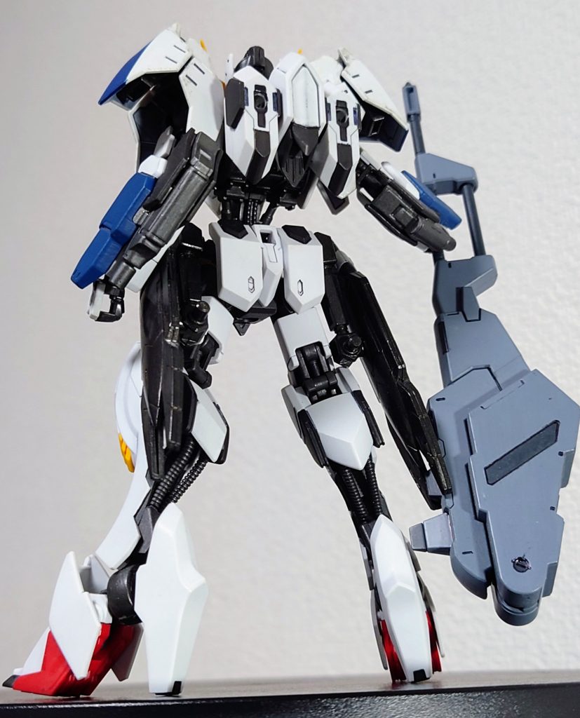 しっかりつや消し仕上げ。新装備だしちゃんと整備してるだろうって事で汚しも薄め