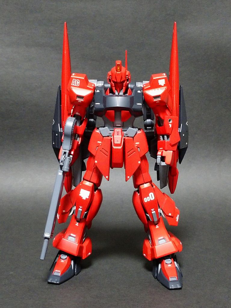 ふくらはぎのパーツはもう少し下に取り付けたほうがよかったようです。