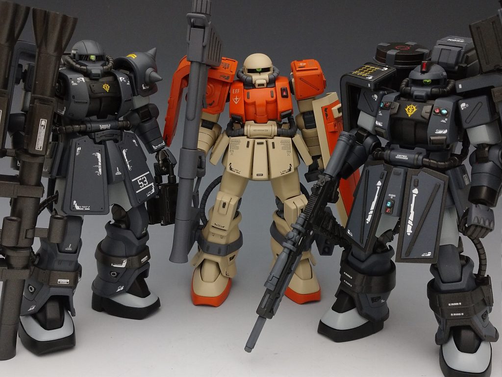 過去にスカート延長したジャンクザクと。良かったら見ていただけると幸いです。