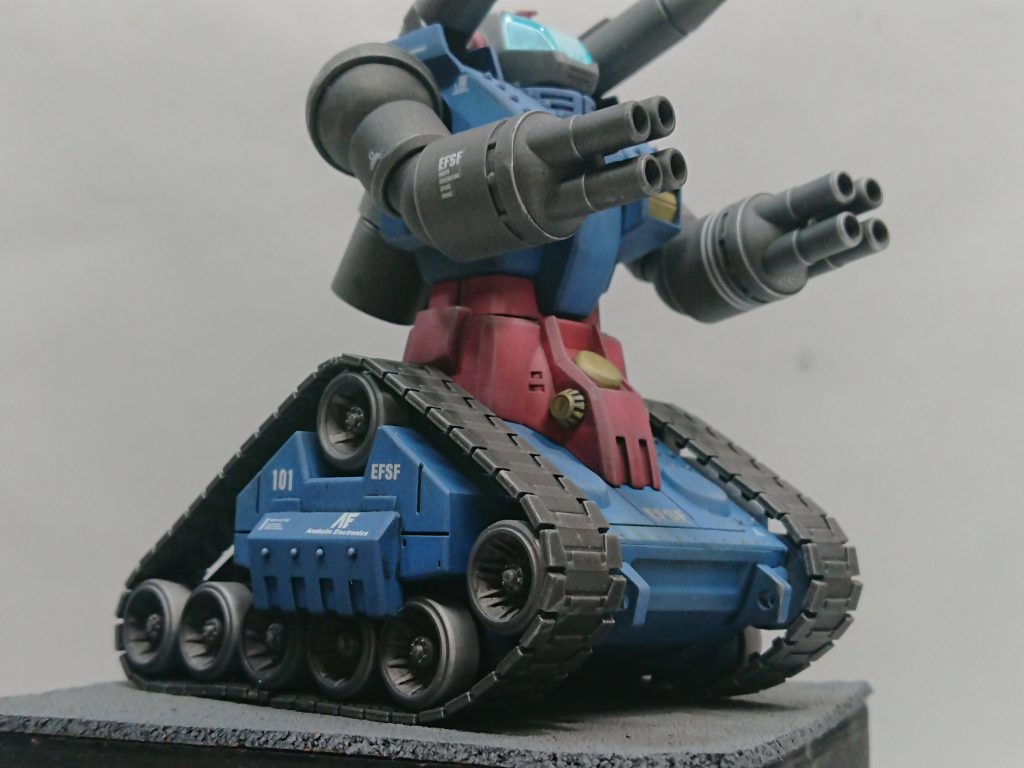 ガンタンク実写特撮風–4枚目/制作者：つしま