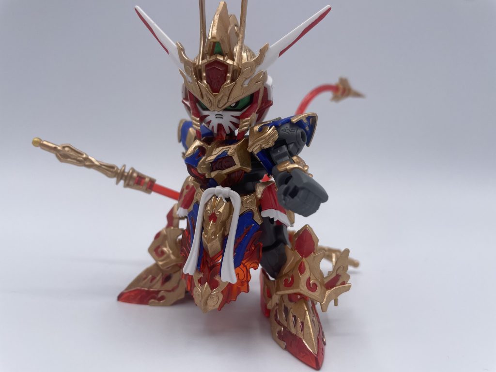 悟空インパルスノーマルモード悟空インパルスは全て水性塗料の筆塗りで塗りました。目以外はシールを貼っていないです。塗りがめっちゃ細かくてとても大変でした。。。