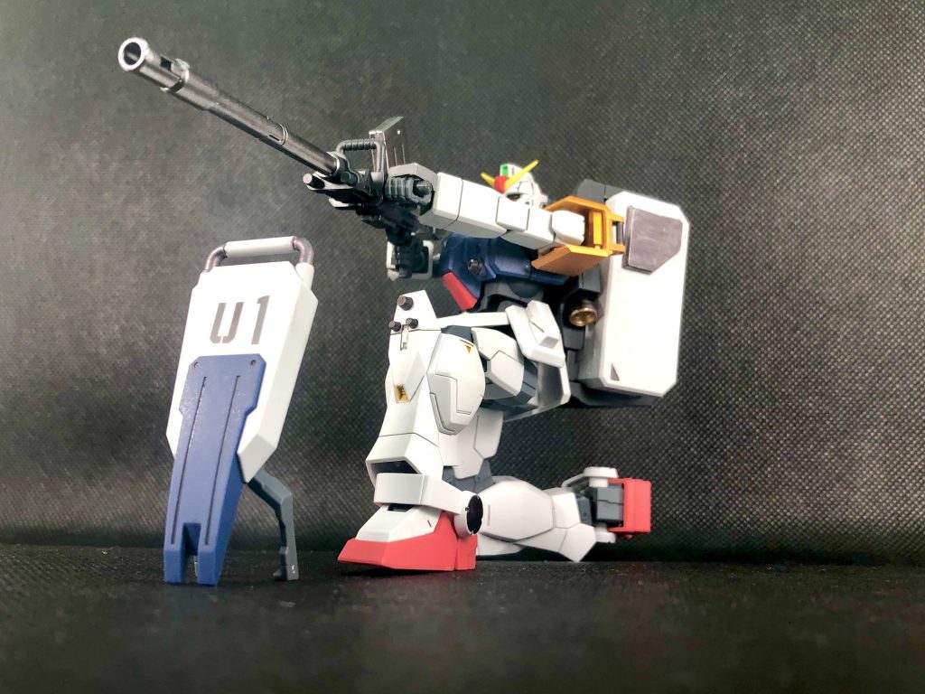 ブース撮影。正確には膝立ちじゃなくて腰だめなのですが、あまり気にしないことにしますw