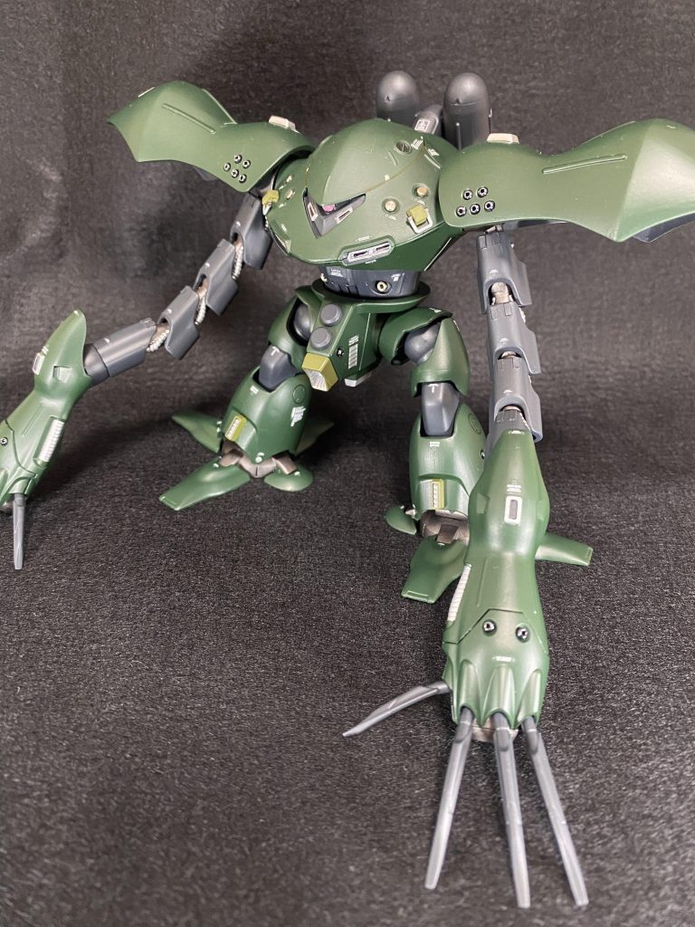 【正面】今回はメタルパーツやオプションパーツで色々なディテールアップの手法への挑戦をテーマに作製しました！