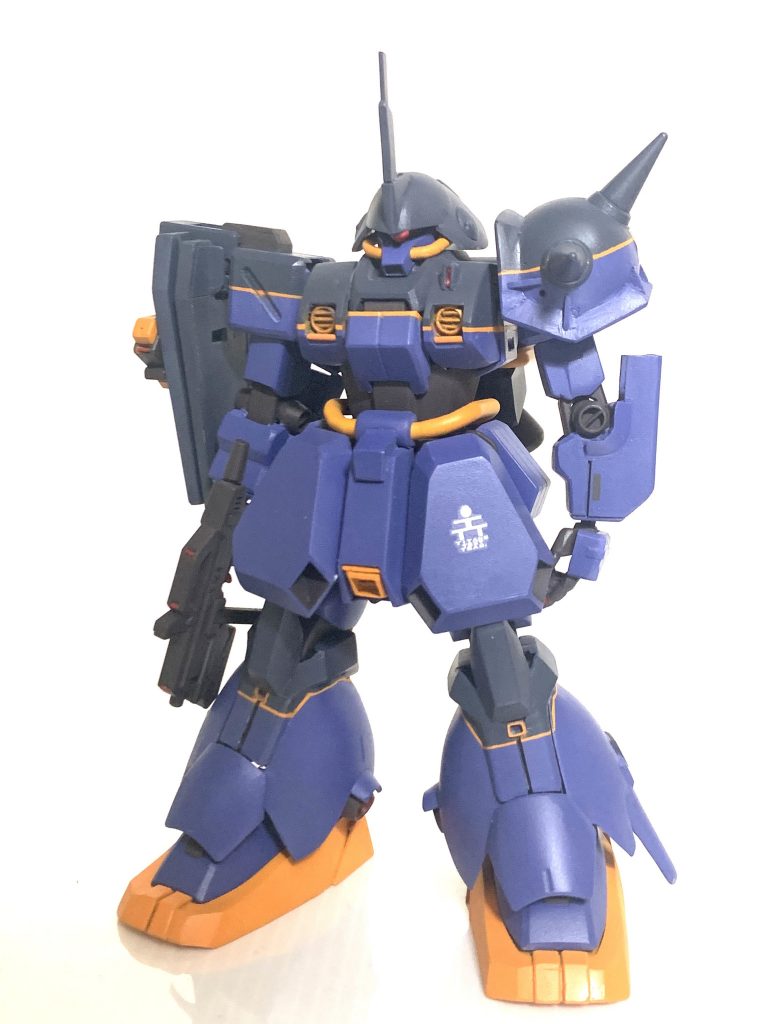 今回製作したRX-104 ロゼットは、見た目の通りマラサイの前身となる機体であり、ハイザックとの橋渡しの役割も果たしているという機体です。