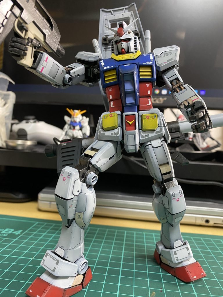 右脇腹がガラ空き