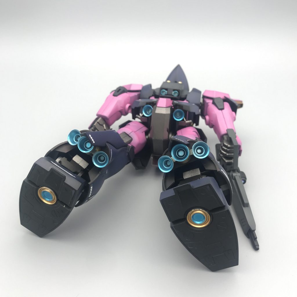 バーニア塗り分けちなみに蛍光で光ります