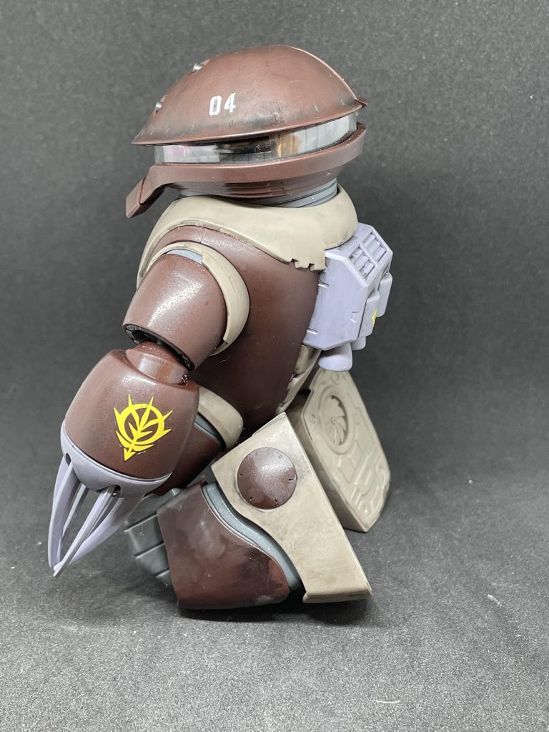 こっちも形成色にウェザリングのみ。