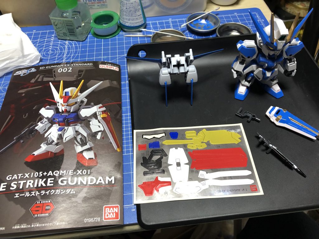 とは言え、改めて見るとえげつない量のステッカー分を塗り分けたことになるので、大変なのは当たり前なのであった…(*´꒳`*)