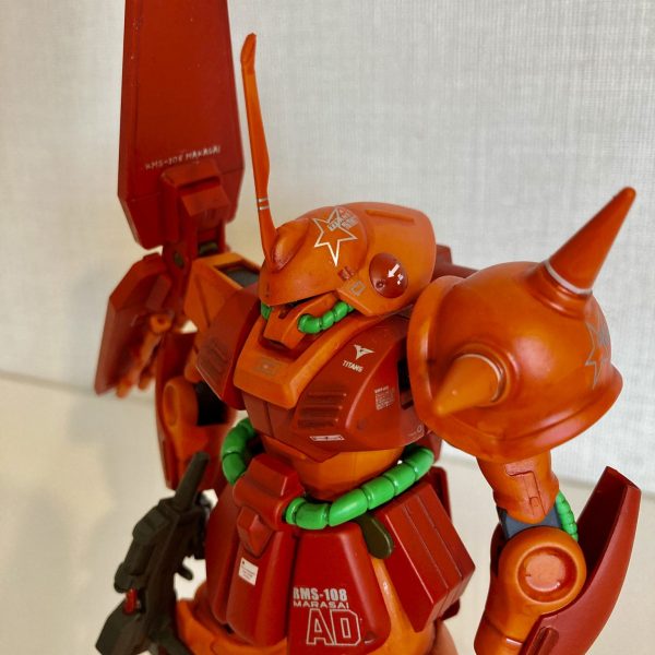 HG HGUC 1/144 マラサイ 改修 全塗装 完成品 ジェリド・メサ