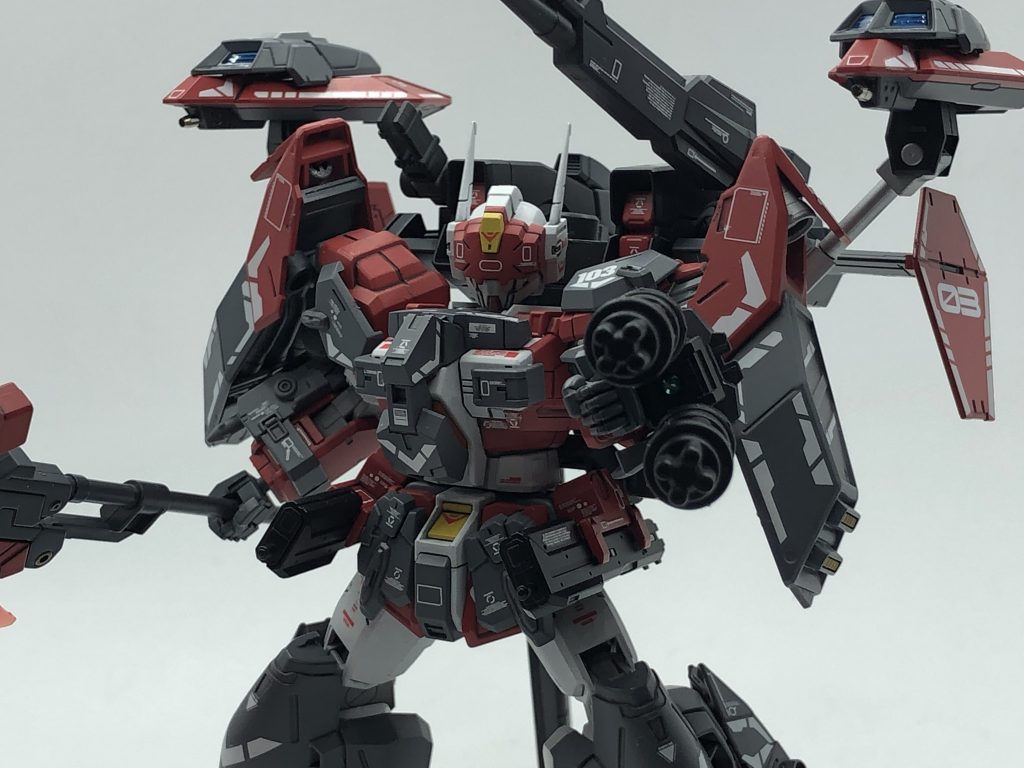 武装4 アームダブルガトリングガンフルアームズライダー改と同じ武装。ガトリング2門による破壊力は絶大。