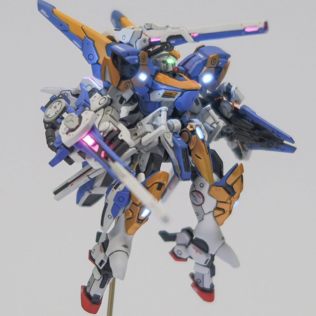 ガンダムアーティファクト V2アサルトバスターガンダム｜@nin00o00ninさんのガンプラ作品｜GUNSTA（ガンスタ）